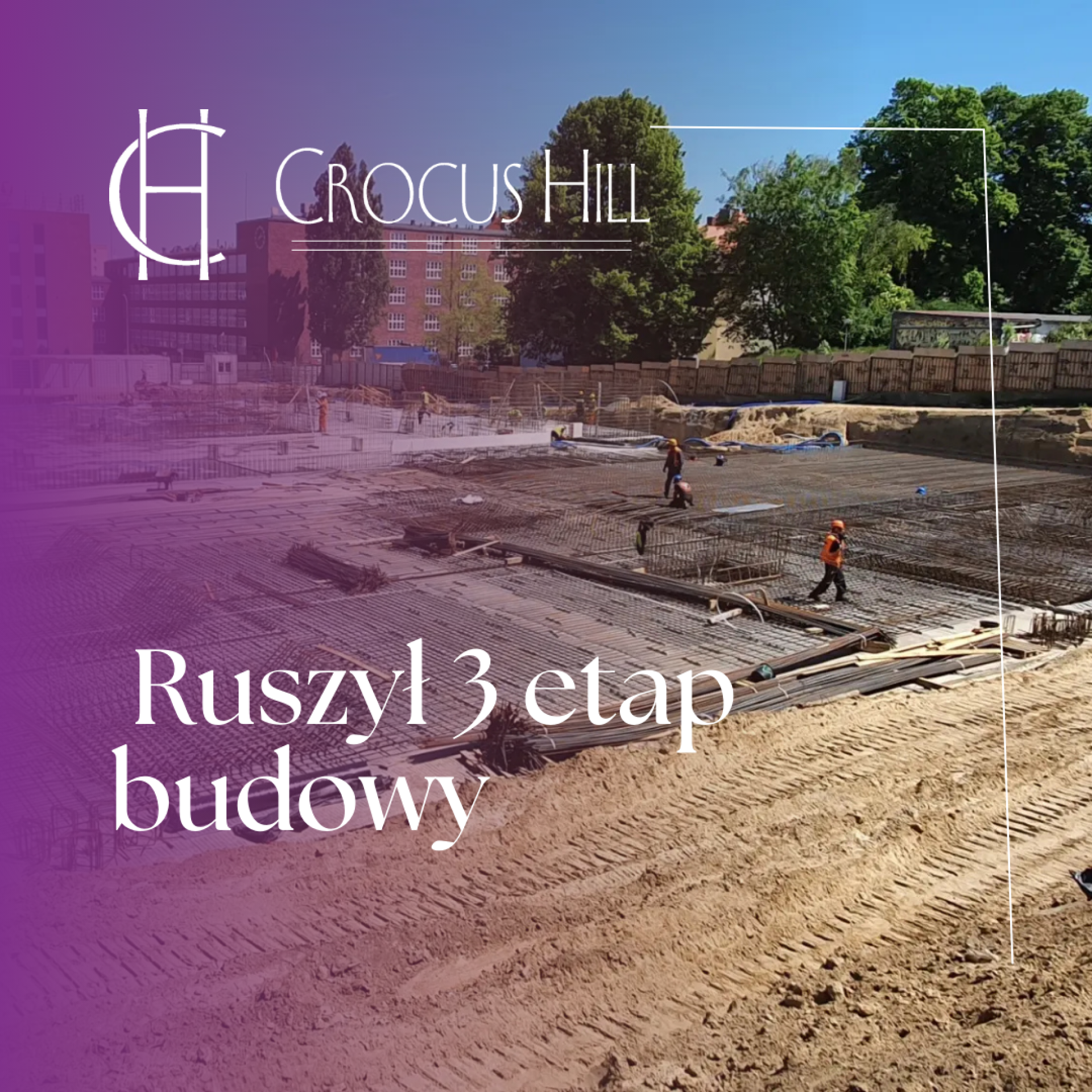 3 etap budowy osiedla Crocus Hill w Szczecinie