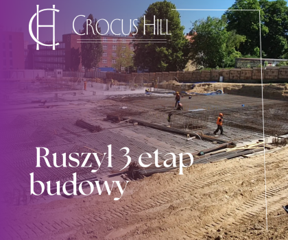 3 etap budowy osiedla Crocus Hill w Szczecinie